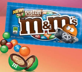 Pretzel M&M's