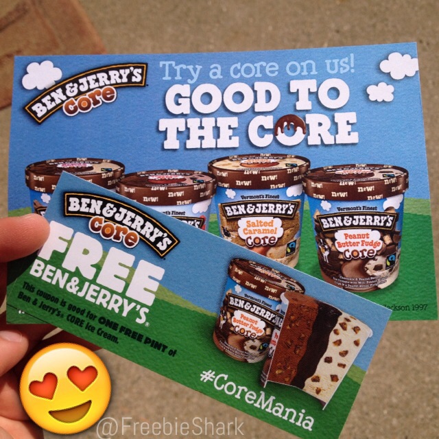 My FREE Ben & Jerry's Ice Cream Product Coupon Arrived!