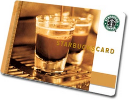 Starbucks Gift Card