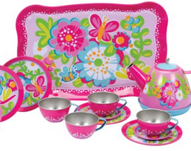 garden party tea set