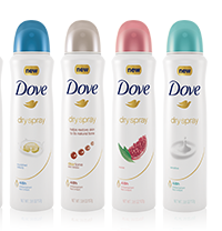 Dove Dry Spray