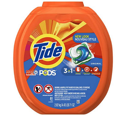 Amazon Prime: Tide Pods Laundry Detergent 81-Count - Only $13.98 ...