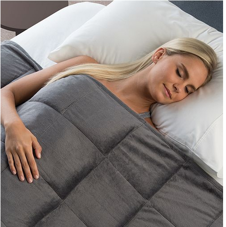 Macys.com: 10-Pound Sharper Image Weighted Blanket - Only $79.99