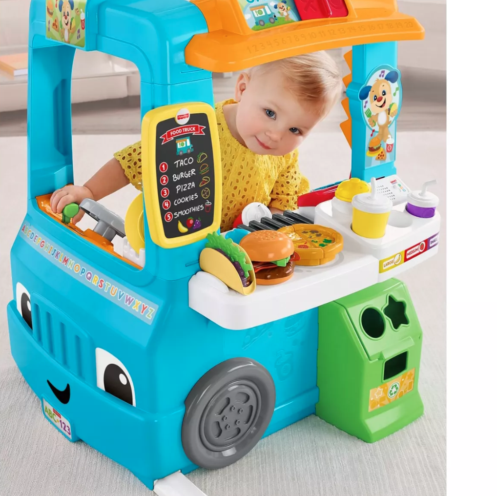 fisher price laugh and learn burger van