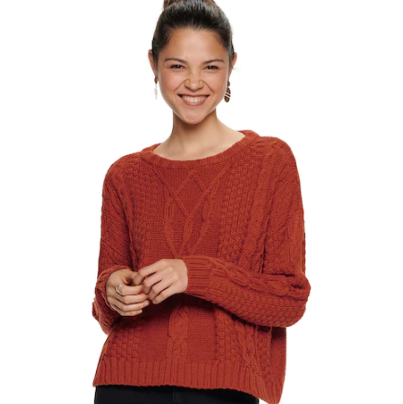 Kohl's: Juniors' Sweaters - Only $7.99 | FreebieShark.com