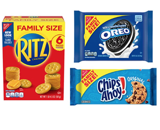 Amazon: Nabisco Family Size Variety Pack - Only $7.91 | FreebieShark.com