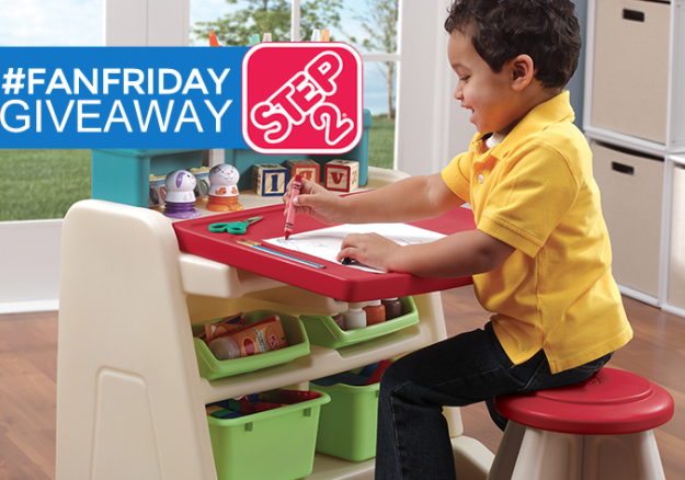 Step2 Flip & Doodle Easel Desk Sweepstakes (Today Only) | FreebieShark.com