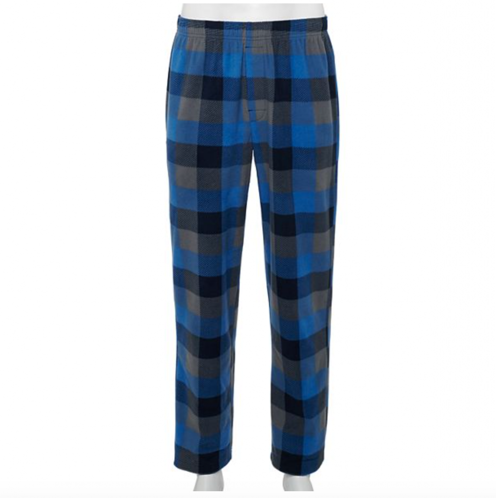 microfleece sleep pants