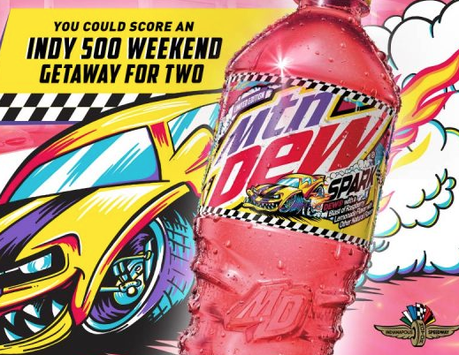 Mountain Dew & Speedway Sweepstakes (Select States - 3 Winners ...