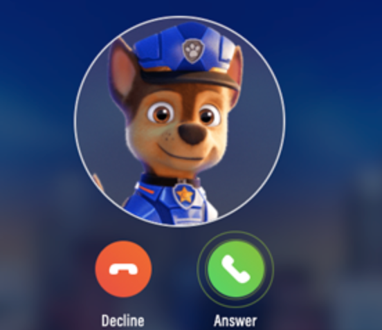 FREE Personalized Video Call from Chase from Paw Patrol