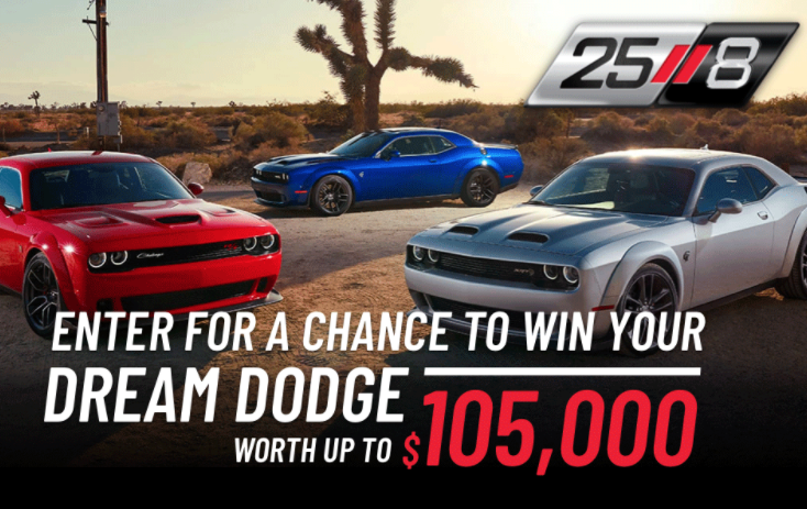 Dodge Operation 25/8 Sweepstakes (24 Winners!) | FreebieShark.com