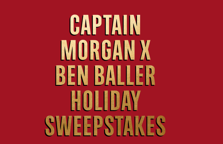 Captain Morgan and Ben Baller Ring in The Holidays