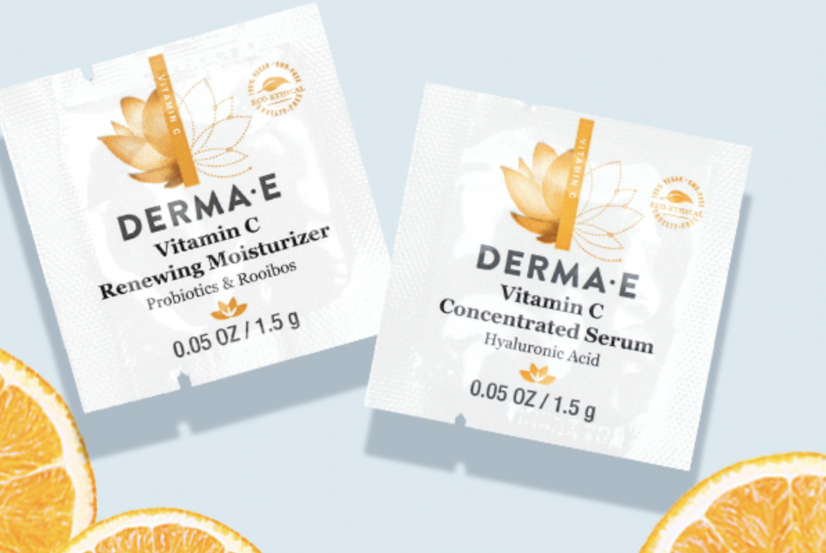 FREE Sample of Derma E Vitamin C Serum + Moisturizer (FIRST 3,000 