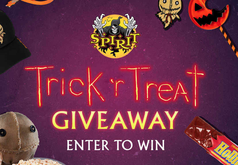 Spirit Halloween "Trick ‘r Treat" Sweepstakes (3 Winners