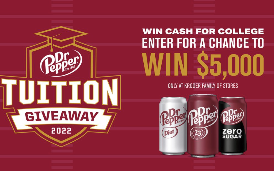 Dr Pepper Kroger Fall Football Sweepstakes