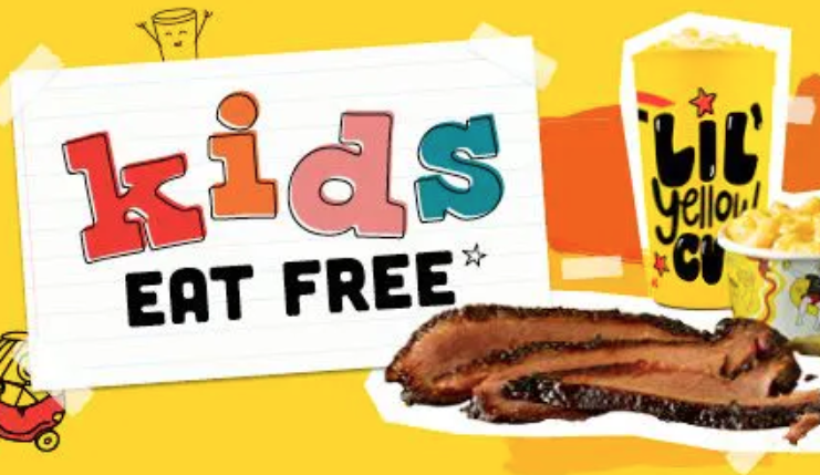 Dickey's Barbeque Pit: Kids Eat Free All January