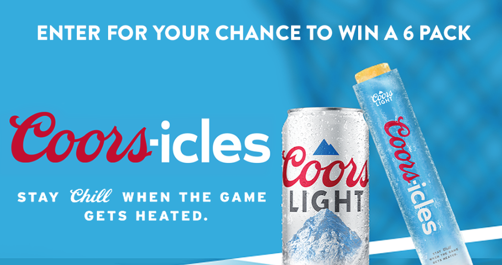 Coors Light Coorsicles Sweepstakes