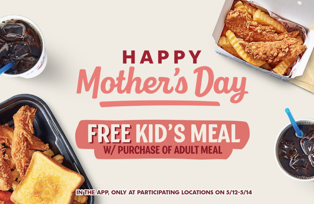 Zaxby's: FREE Kid's Meal for Mother's Day