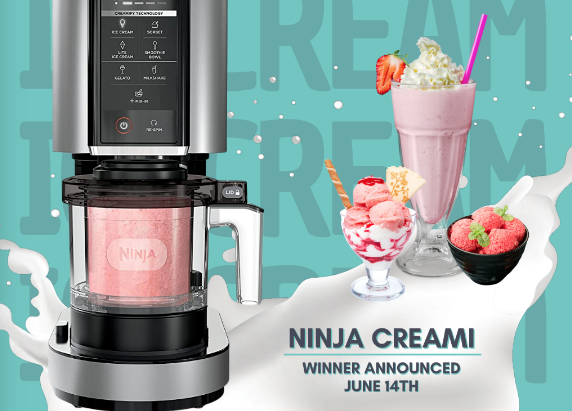 Win a Ninja Creami Ice Cream Maker!