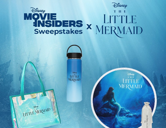 Disney Movie Insiders Little Mermaid Instagram Sweepstakes