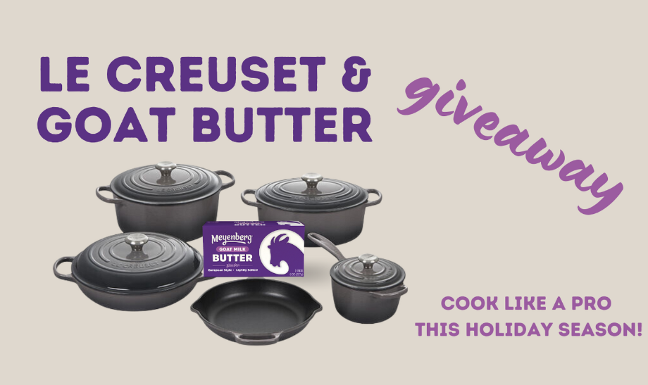 Le Creuset Bakeware Set Giveaway - Bake from Scratch